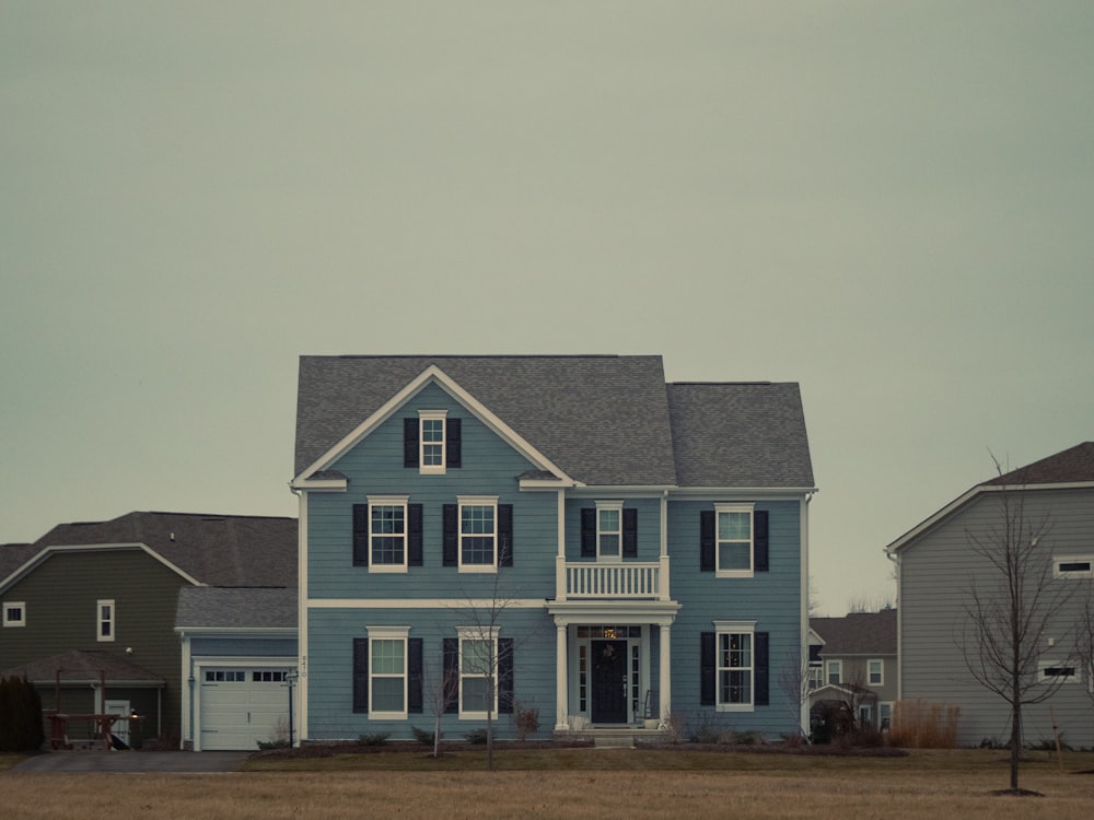 Two-story home with a new architectural shingle roof